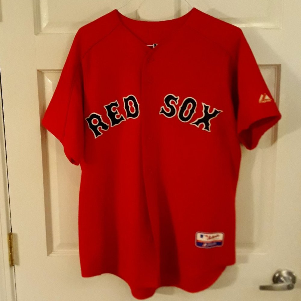 Men's Boston Red Sox Baseball Jersey Size Large
